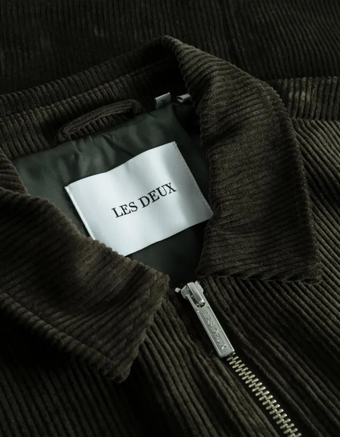 Men Marchall Corduroy Coach Jacket 8211 Rosin Les Deux JacketsCoats