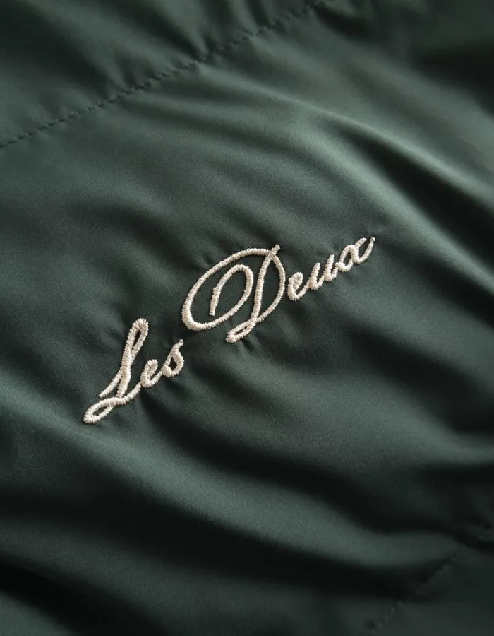 Men Newport Padded Jacket 8211 Pine Green Les Deux JacketsCoats