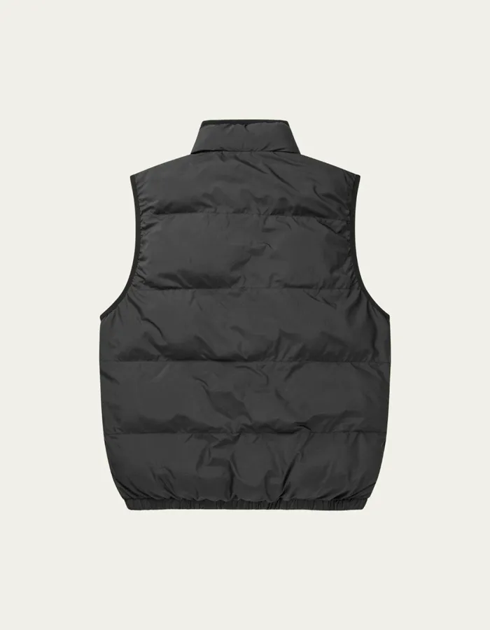 Men Newport Padded Vest 8211 BlackBlack Les Deux JacketsCoats