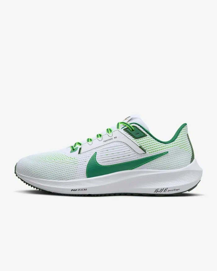 Men Nike All Shoes Pegasus 40 Premium Whitefirgreen Strikemalachite