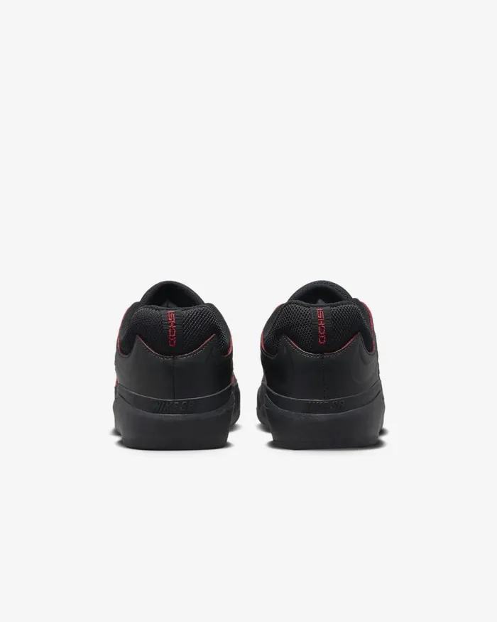 Men Nike All Shoes SB Ishod Premium Blackblackblackuniversity Red