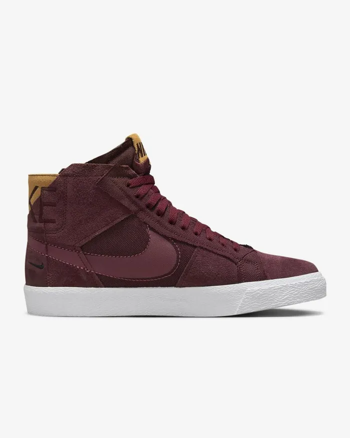 Men Nike All Shoes SB Zoom Blazer Mid Premium Night Maroonnight Maroonwhiterosewood