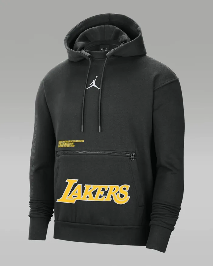 Men Nike Hoodies And Sweatshirts Los Angeles Lakers Courtside Statement Edition Black Men Nike Hoodies And Sweatshirts Los Angeles Lakers Courtside Statement Edition Black