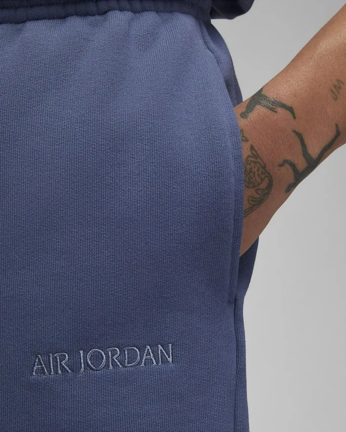 Men Nike Shorts Air Jordan Wordmark Diffused Blue