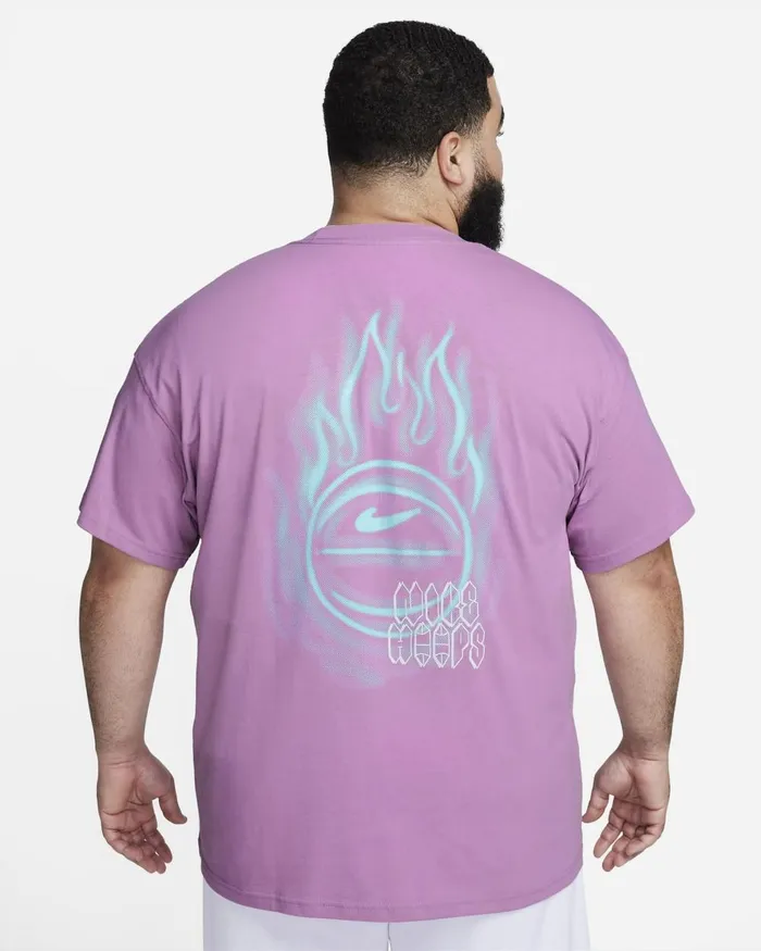Men Nike Tops And TShirts Max90 Rush Fuchsia