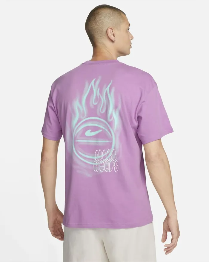 Men Nike Tops And TShirts Max90 Rush Fuchsia