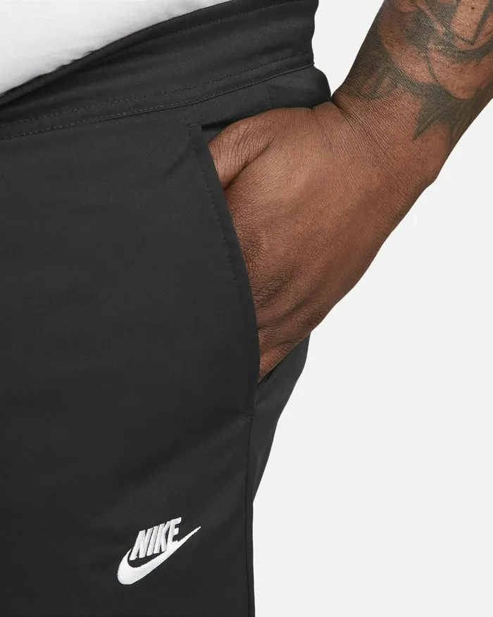 Men Nike Trousers And Tights Club Blackwhite