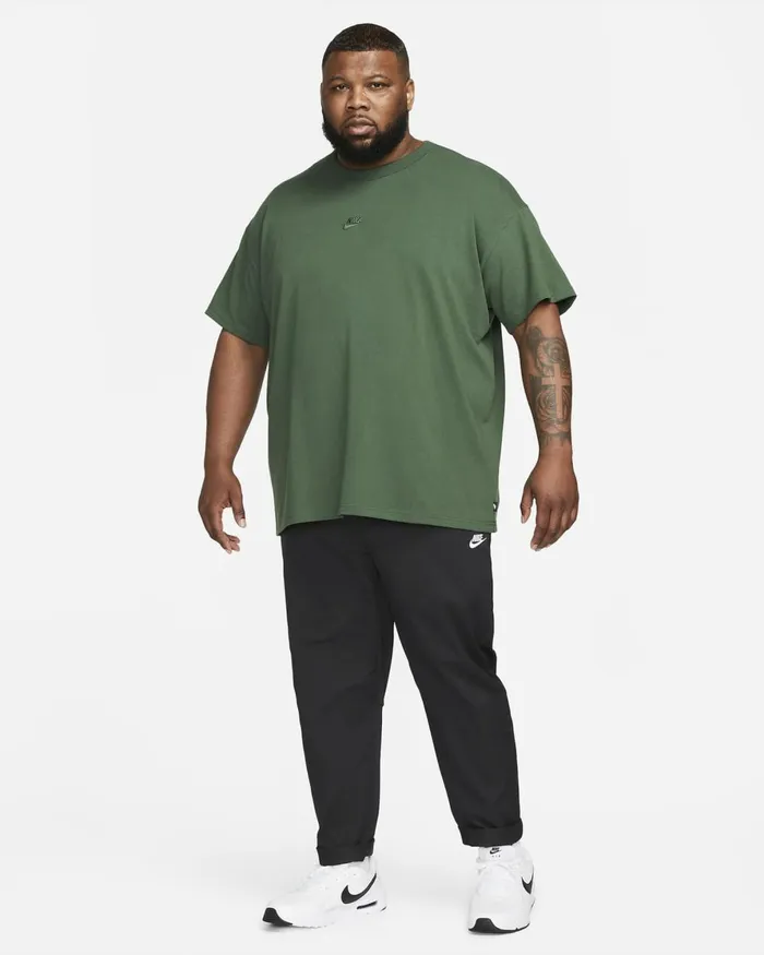 Men Nike Trousers And Tights Club Blackwhite