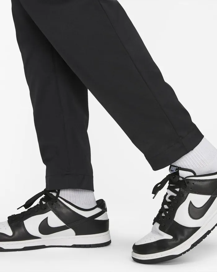 Men Nike Trousers And Tights Club Blackwhite