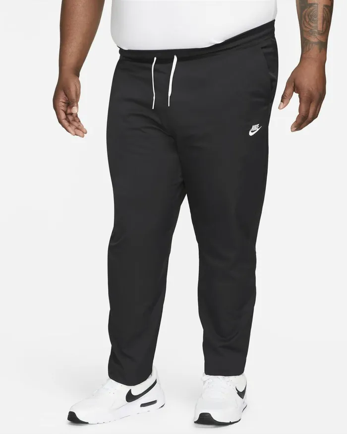 Men Nike Trousers And Tights Club Blackwhite