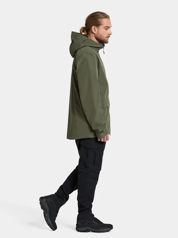 Men Nordic Jacket Deep Green Didriksons Spring Jackets