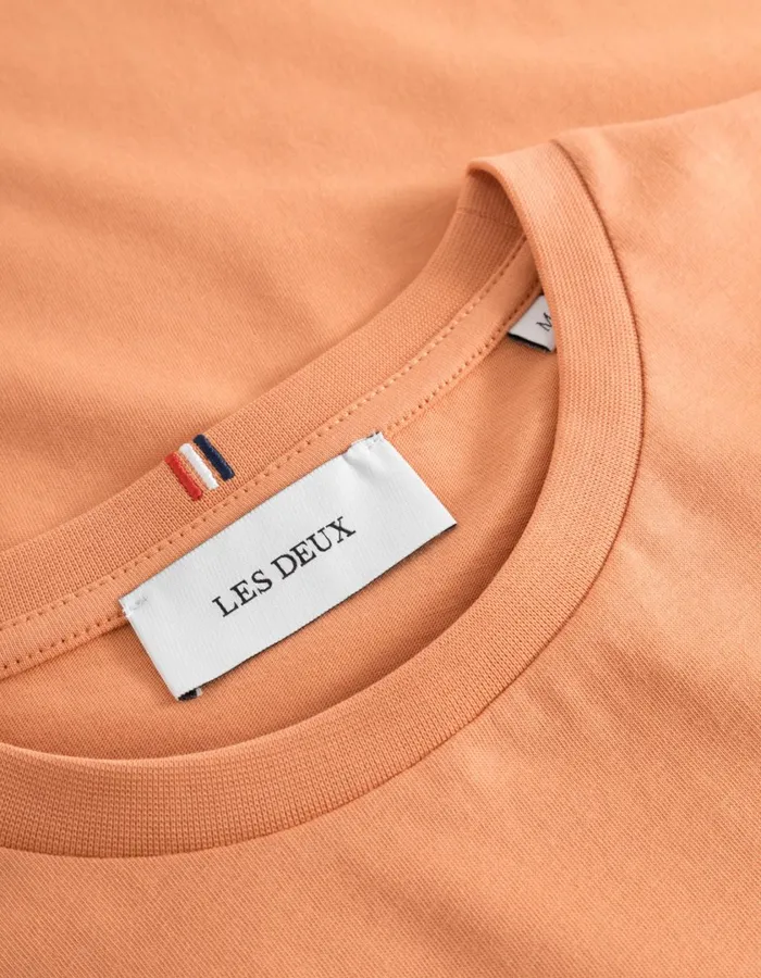 Men Norregaard TShirt 8211 Seasonal 8211 Baked PapayaOrange Les Deux Tshirts