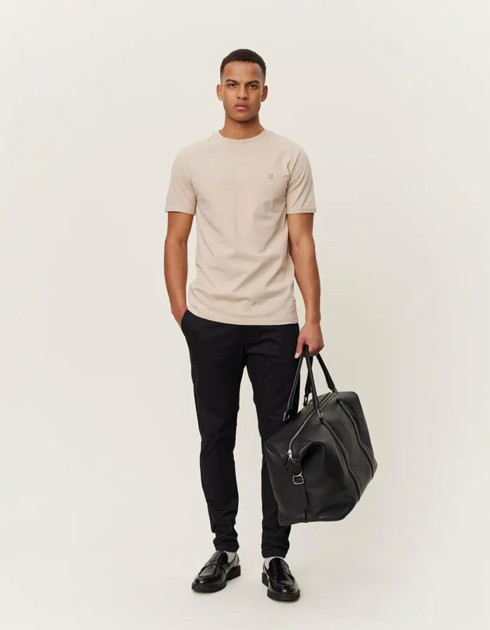 Men Norregaard TShirt 8211 Seasonal 8211 Light Desert SandOrange Les Deux Tshirts