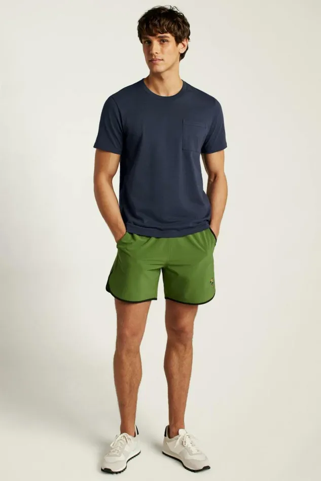 Men Organic Cotton Pocket Tee Navy Bonobos Short Sleeve Tees