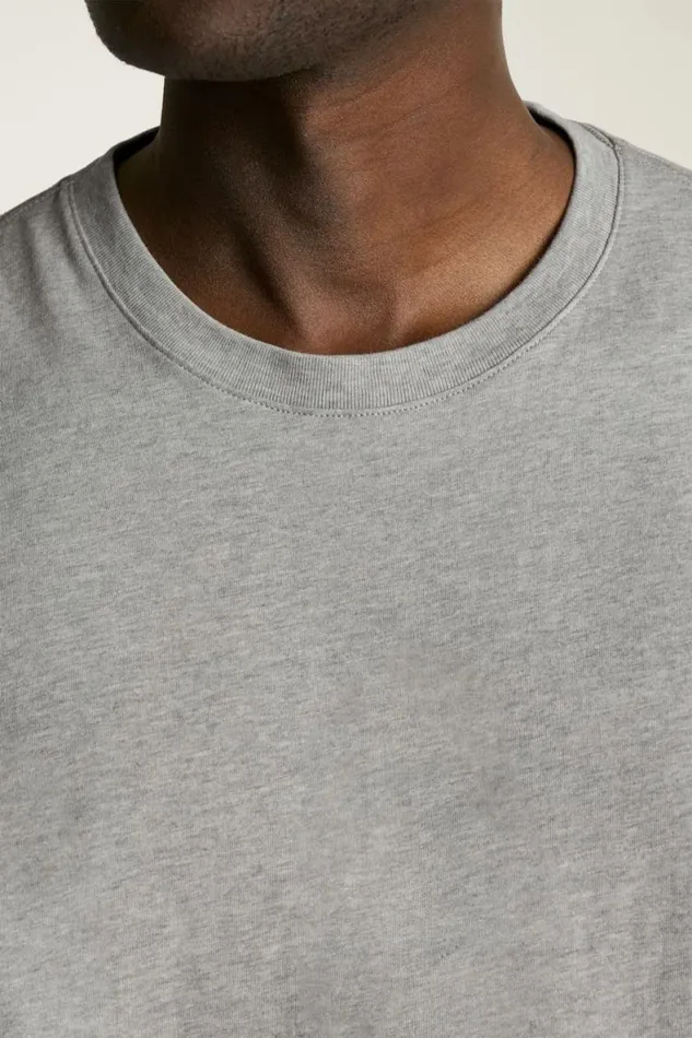 Men Organic Cotton Tee Heather Grey Bonobos Short Sleeve Tees