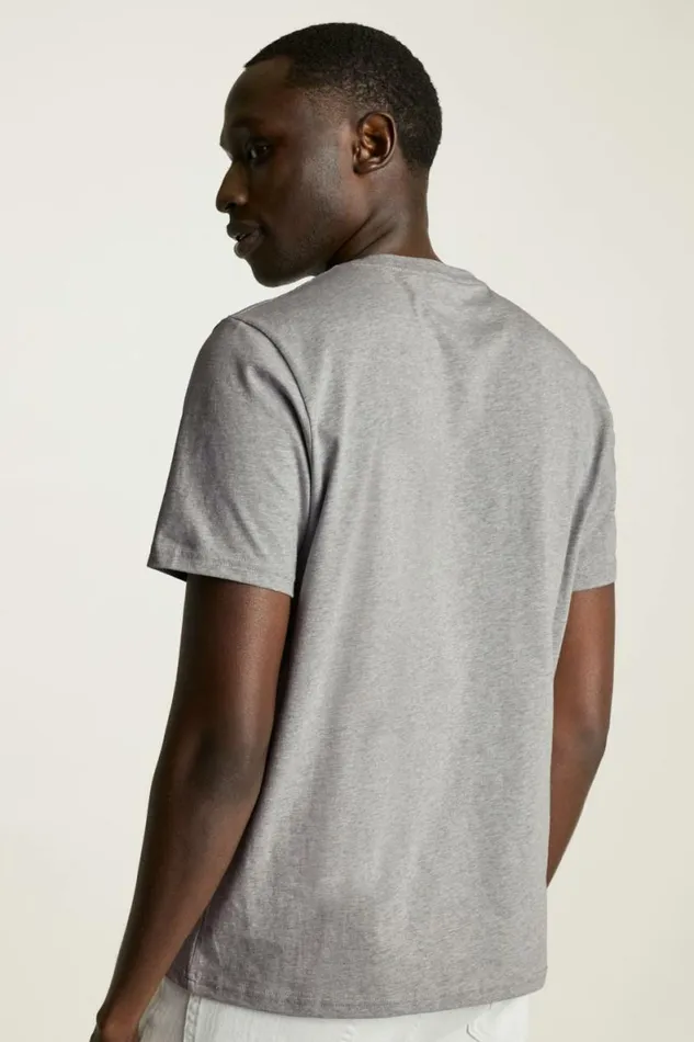 Men Organic Cotton Tee Heather Grey Bonobos Short Sleeve Tees