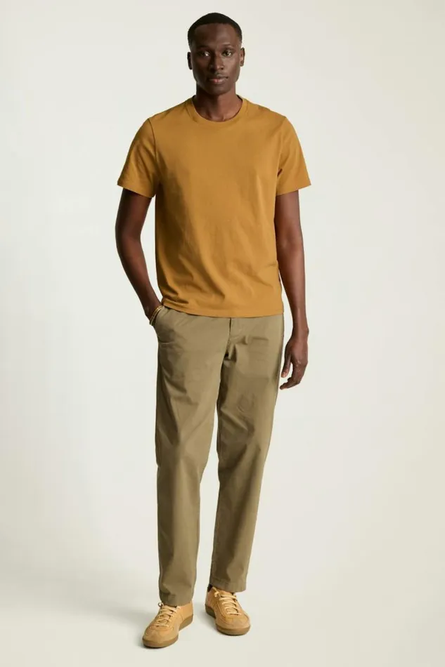 Men Organic Cotton Tee Medium Brown Bonobos Short Sleeve Tees