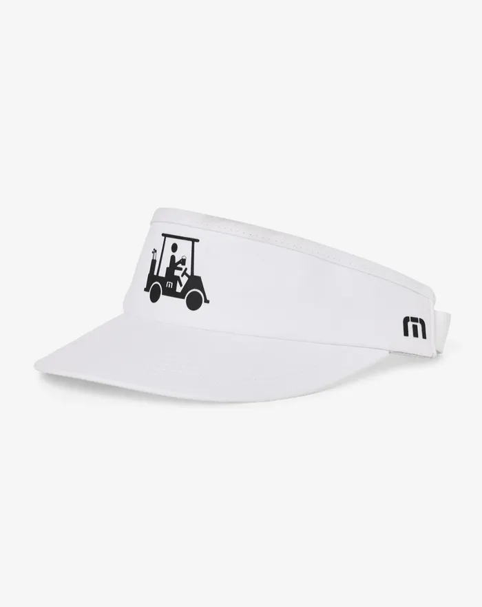 Men Other Hats TravisMathew MAPES VISOR White