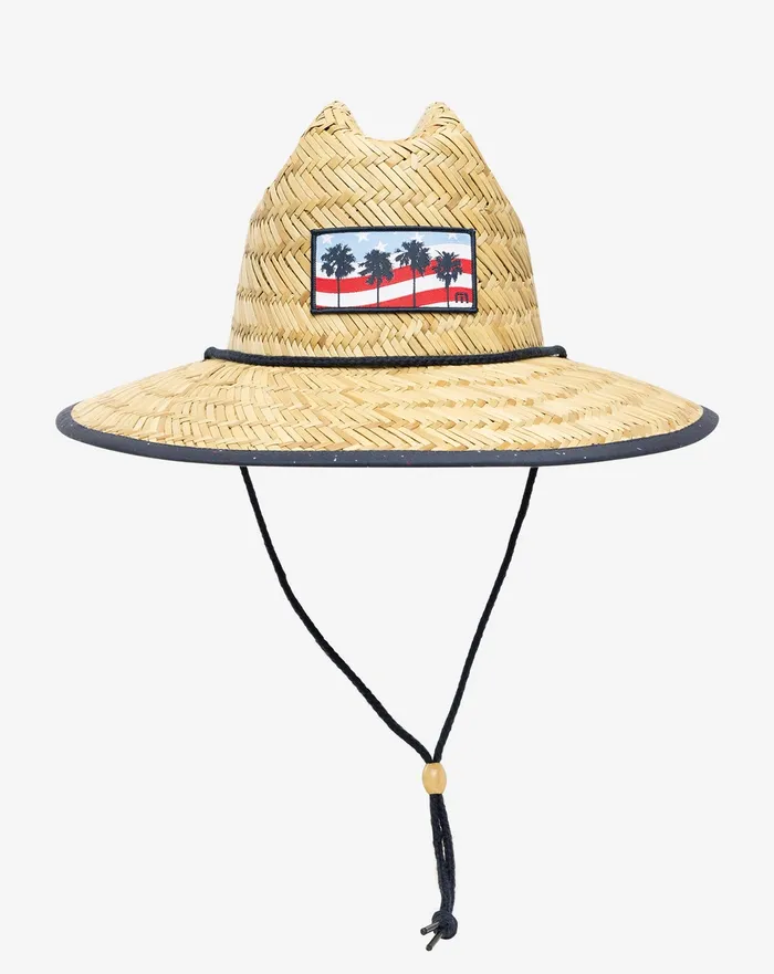 Men Other Hats TravisMathew PONG CHAMPION STRAW HAT Straw