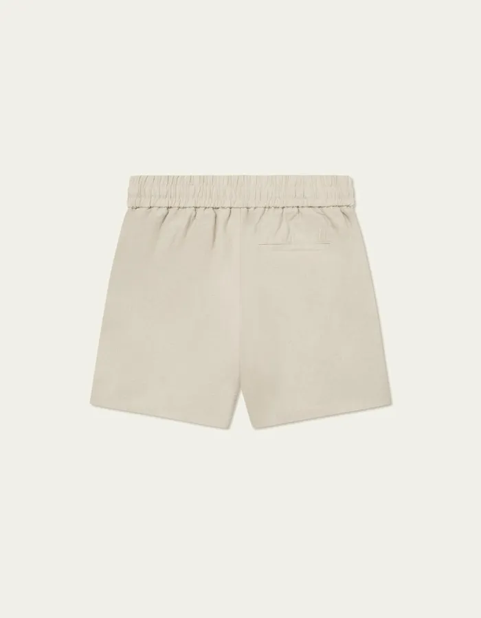 Men Otto Linen Shorts 8211 Light Sand Les Deux Shorts