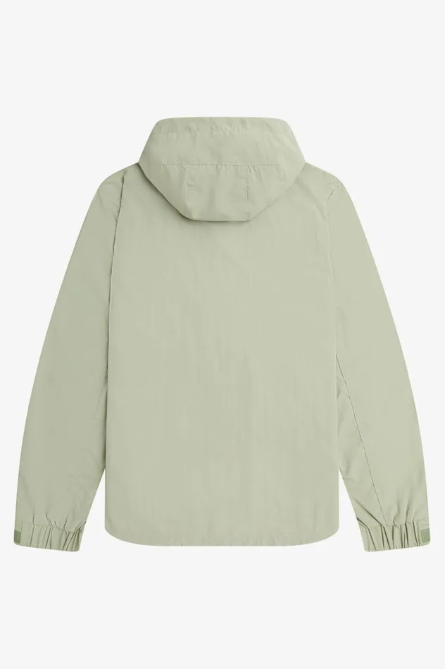Men Overhead Shell Jacket Seagrass Fred Perry Coats and Jackets