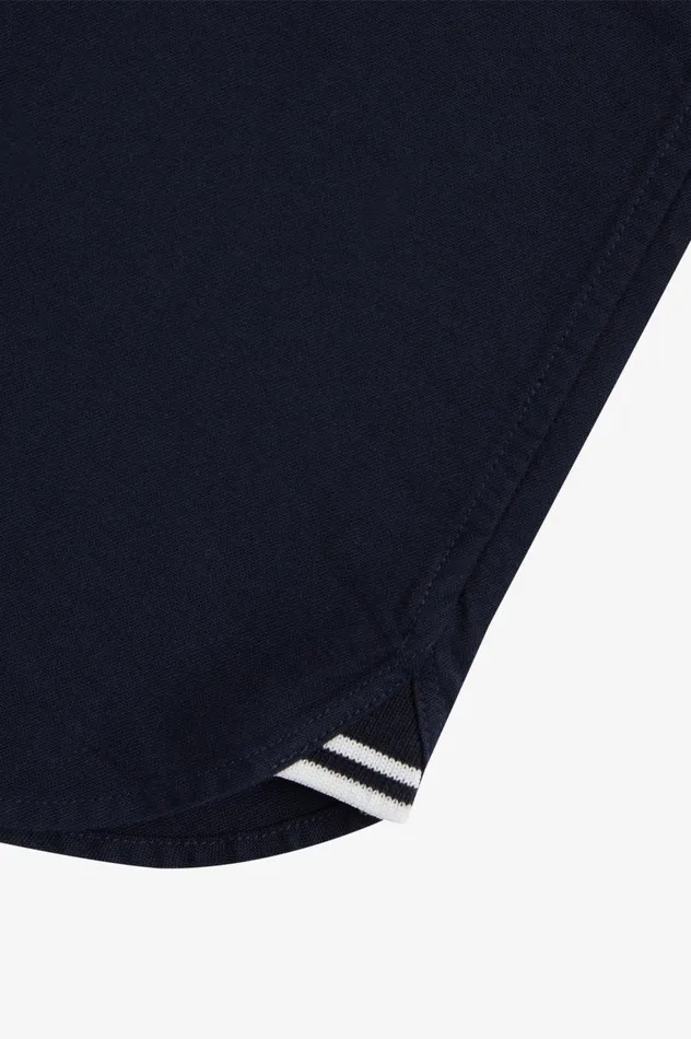 Men Oxford Shirt Navy Fred Perry Shirts