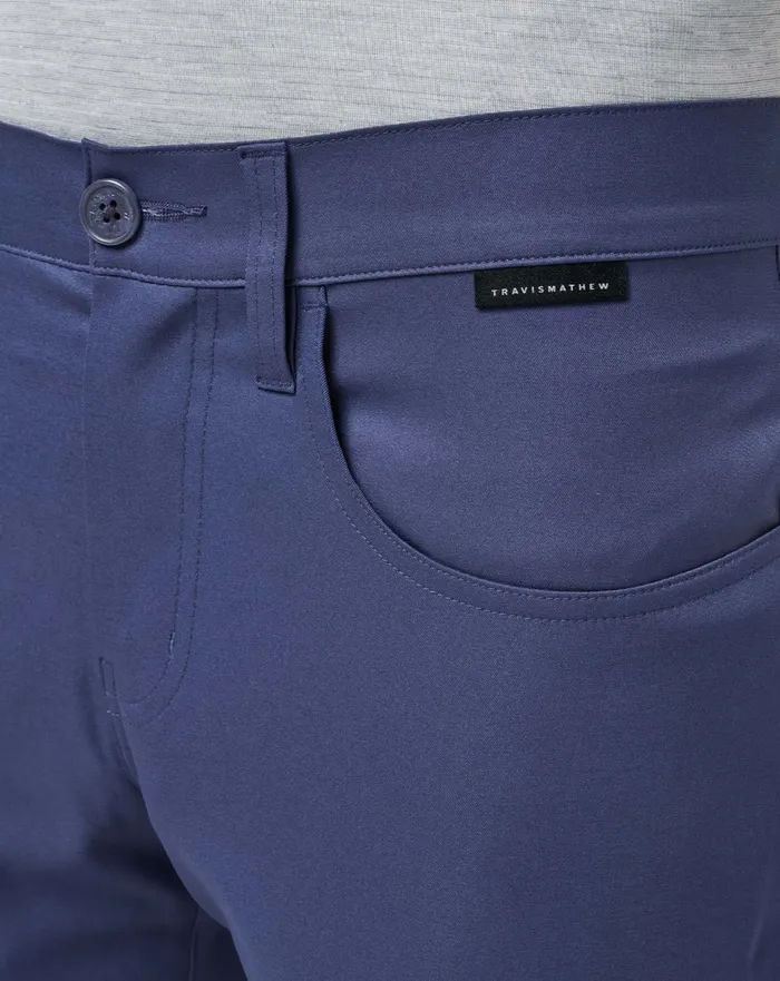 Men Pants TravisMathew OPEN TO CLOSE PANT Navy