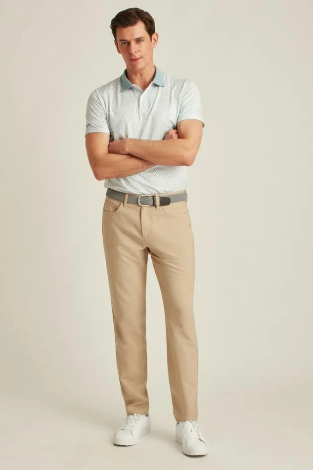 Men Performance Link 5Pocket Pants Khaki Heather Bonobos 5pochet Pants