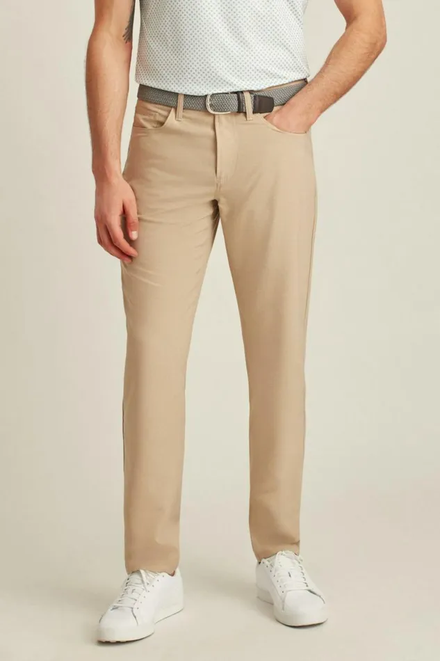 Men Performance Link 5Pocket Pants Khaki Heather Bonobos 5pochet Pants