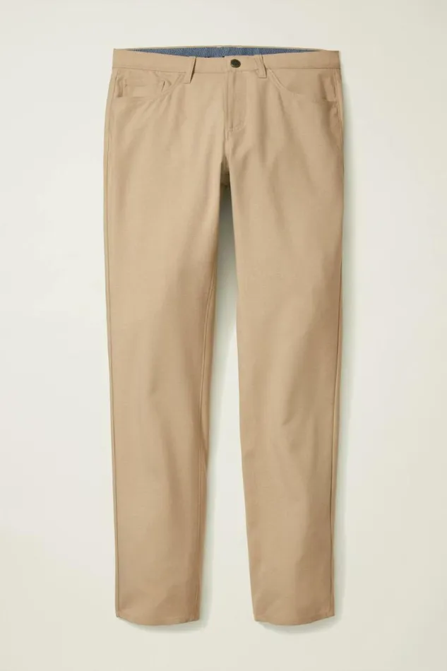 Men Performance Link 5Pocket Pants Khaki Heather Bonobos 5pochet Pants