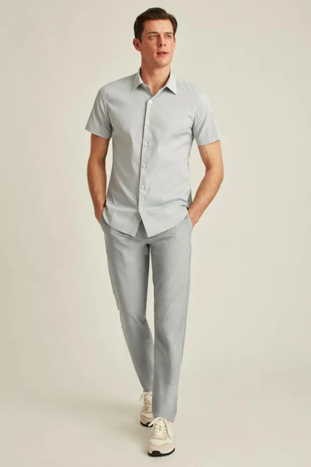 Men Performance Link Pants Heather Grey Bonobos Joggers and Athleisure