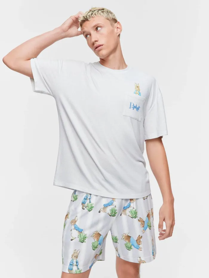 Men Peter Rabbit Tee Multi Peter Alexander Tops