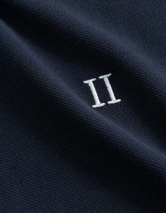 Men Pique TShirt 8211 Dark Navy Les Deux Tshirts