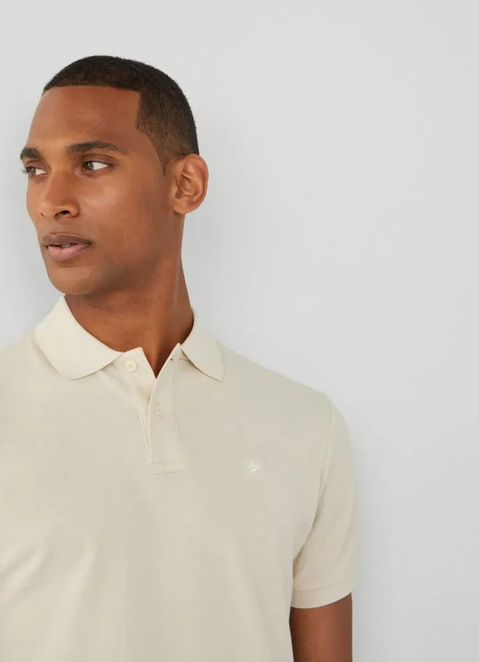 Men Polo Shirts Hackett London Slim Fit Pique Polo Shirt Shore