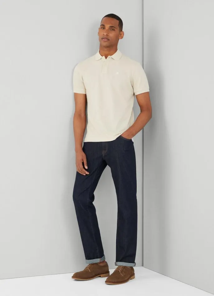 Men Polo Shirts Hackett London Slim Fit Pique Polo Shirt Shore