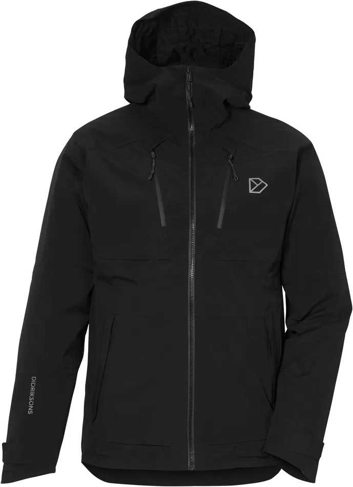 Men Povel Jacket Black Didriksons Autumn Jackets