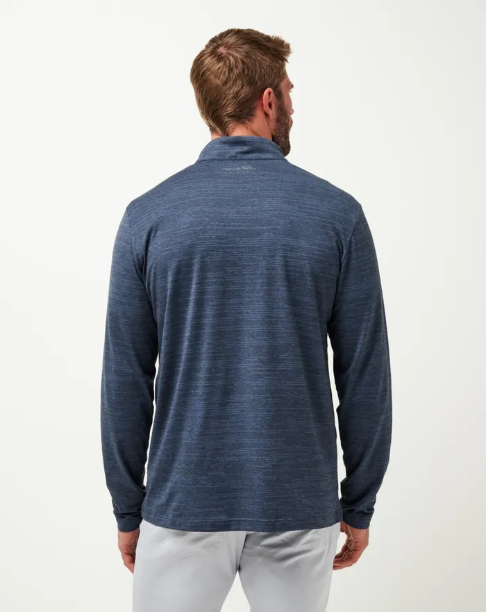 Men Quarter Zips TravisMathew BOSTON RED SOX THE HEATER QUARTER ZIP Vintage Indigoblack Men Quarter Zips TravisMathew BOSTON RED SOX THE HEATER QUARTER ZIP Vintage Indigoblack
