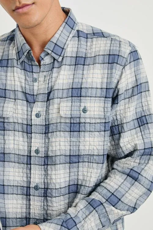 Men Rails Shirts Powell Shirt Paper Iris Men Rails Shirts Powell Shirt Paper Iris