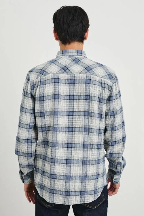Men Rails Shirts Powell Shirt Paper Iris Men Rails Shirts Powell Shirt Paper Iris