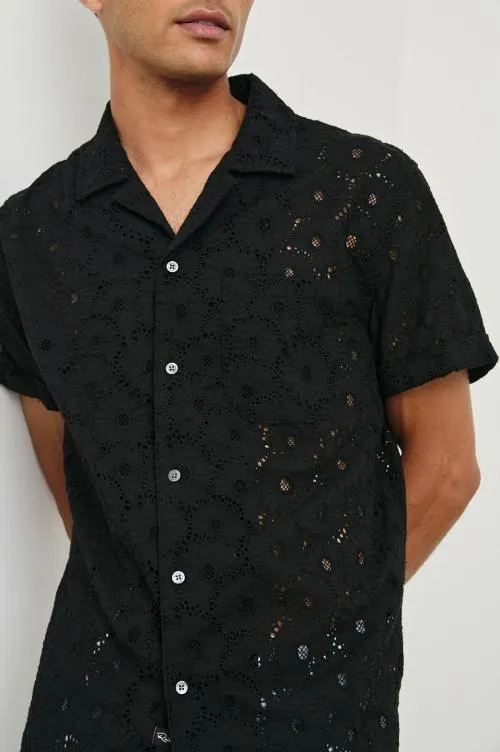 Men Rails Shirts Tyler Shirt Black Floral Men Rails Shirts Tyler Shirt Black Floral