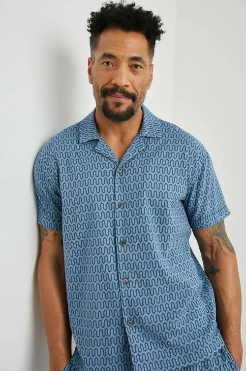 Men Rails Shirts Waimea Shirt Wishbone Blues Men Rails Shirts Waimea Shirt Wishbone Blues