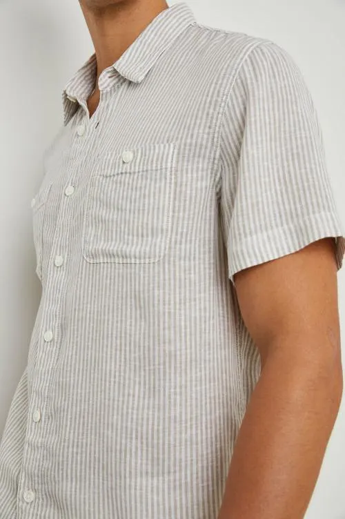 Men Rails Shirts Walker Shirt Ghurka White Railroad