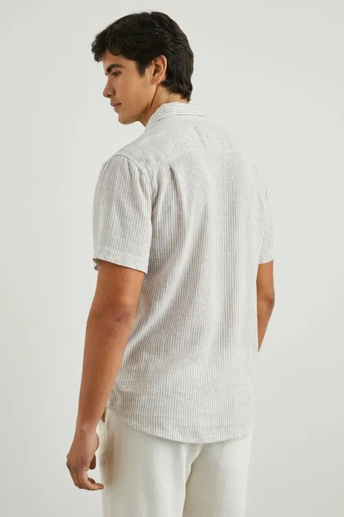 Men Rails Shirts Walker Shirt Ghurka White Railroad