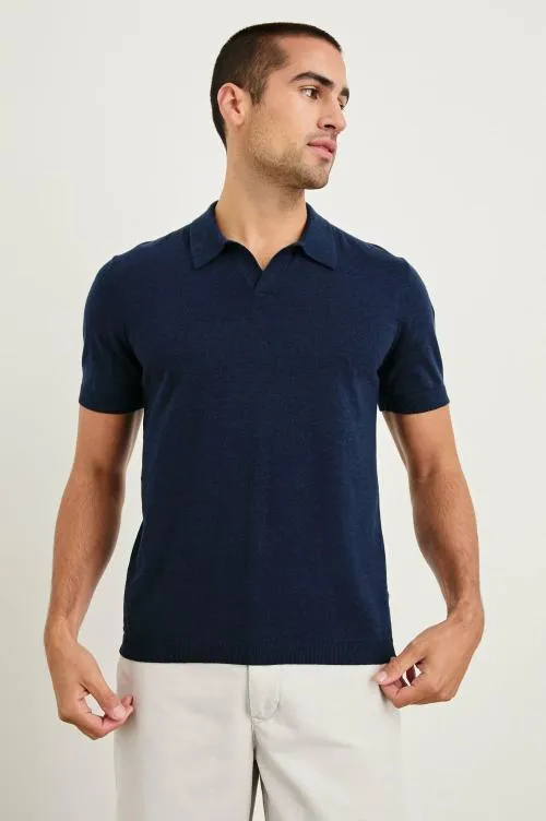 Men Rails TShirts and Polos Hayden Polo Shirt Navy