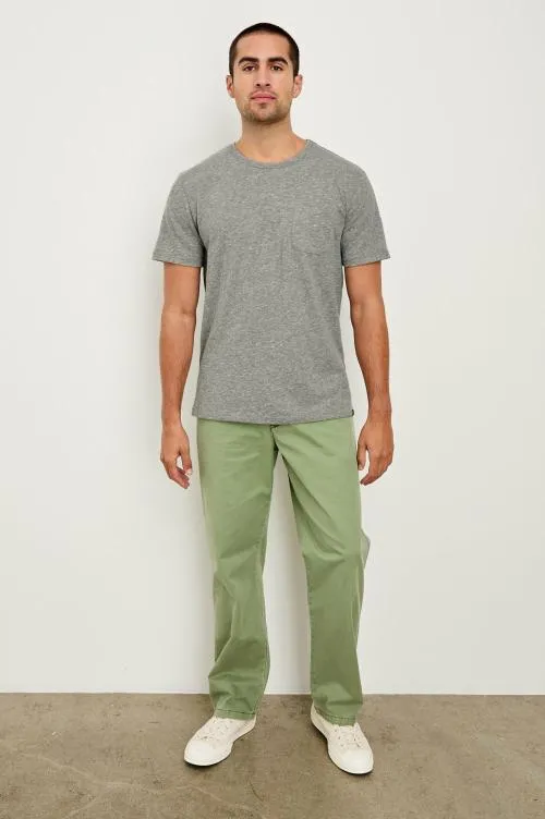 Men Rails TShirts and Polos Skipper Tshirt Heather Grey