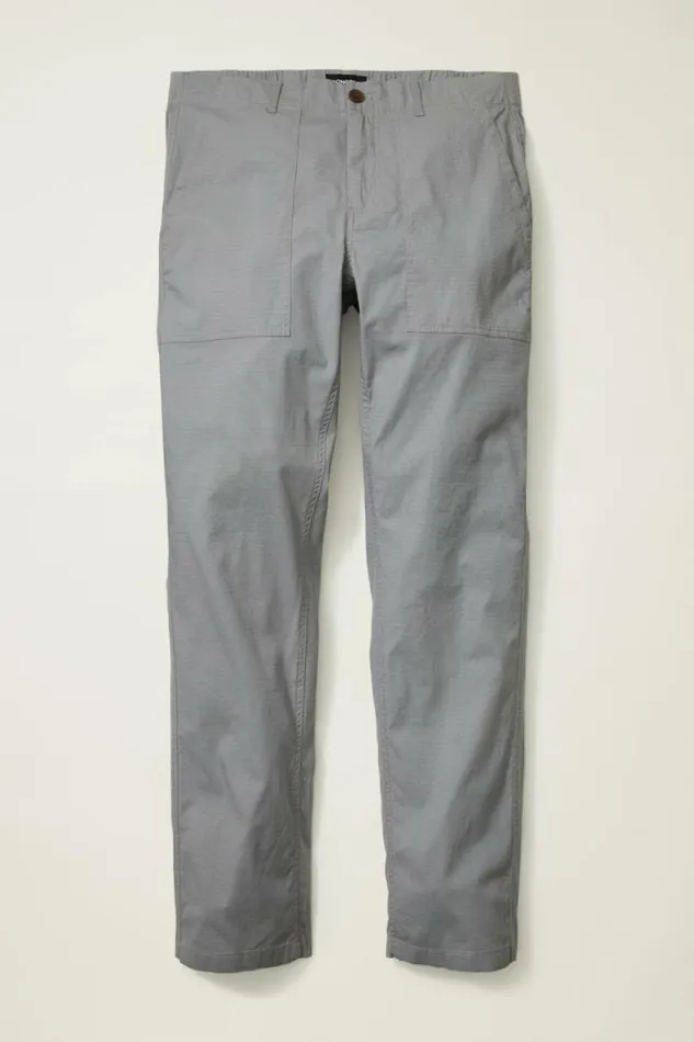 Men Ripstop Fatigue Pants Grey Bonobos Joggers and Athleisure