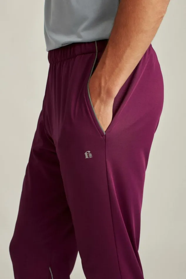 Men Running Pant Magenta Bonobos Joggers and Athleisure