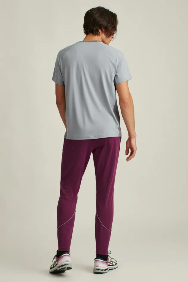 Men Running Pant Magenta Bonobos Joggers and Athleisure