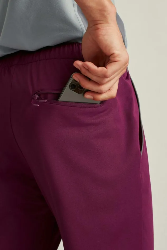 Men Running Pant Magenta Bonobos Joggers and Athleisure