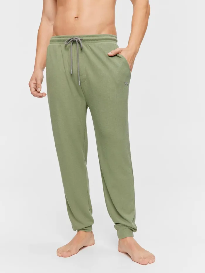 Men Sage Waffle Pj Pant Sage Peter Alexander Pants